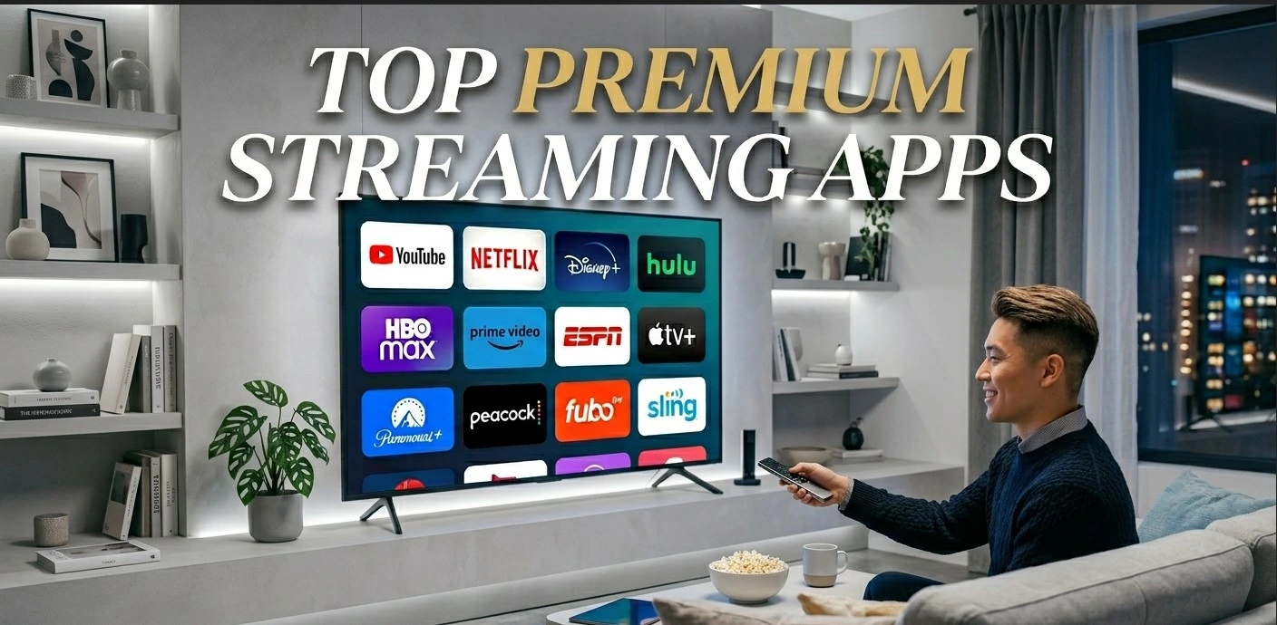 Top Premium Streaming Apps of 2026 - Netflix, Apple TV, Hulu, and Disney Plus